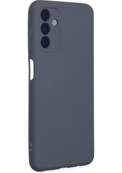 Samsung Galaxy A04S Kılıf Nano Içi Kadife Silikon - Gri 300099