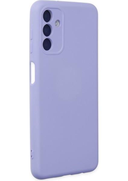Samsung Galaxy A04S Kılıf Nano Içi Kadife Silikon - Lila 300099