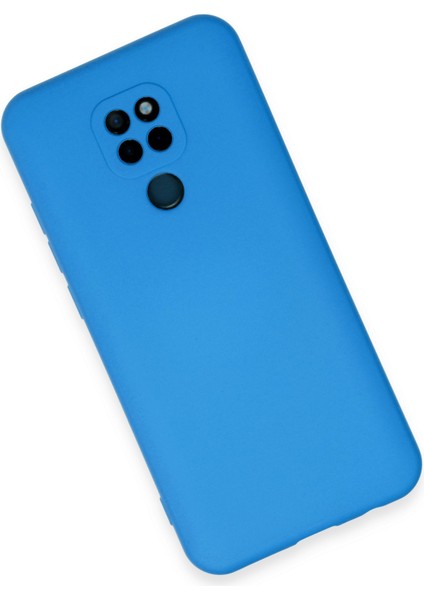 General Mobile Gm 20 Kılıf Nano Içi Kadife Silikon - Mavi 300099