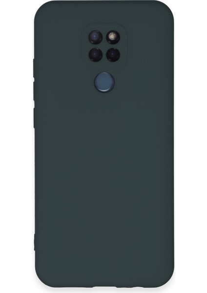 General Mobile Gm 20 Kılıf Nano Içi Kadife Silikon - Koyu Yeşil 300099