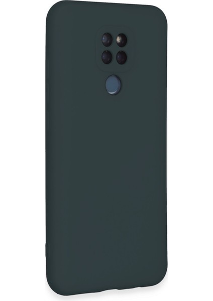 General Mobile Gm 20 Kılıf Nano Içi Kadife Silikon - Koyu Yeşil 300099