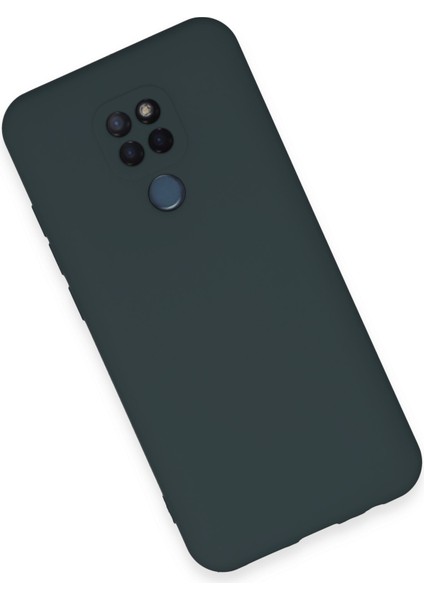 General Mobile Gm 20 Kılıf Nano Içi Kadife Silikon - Koyu Yeşil 300099