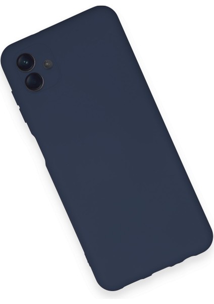 Samsung Galaxy A04 Kılıf Nano Içi Kadife Silikon - Lacivert 300099 modelleri
