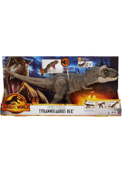 Akdenizpos UG01 HDY55 Jurassic World Güçlü Isırıklar Dinozor Figürü (Yeni)