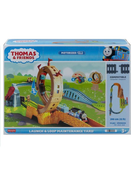 Akdenizpos UG01 HJL20 Thomas ve Arkadaşları - Çemberde Dönüş Eğlencesi Oyun Seti (Yeni)