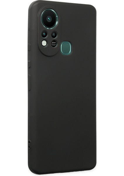 Infinix Hot 11S Kılıf First Silikon - Siyah 300099