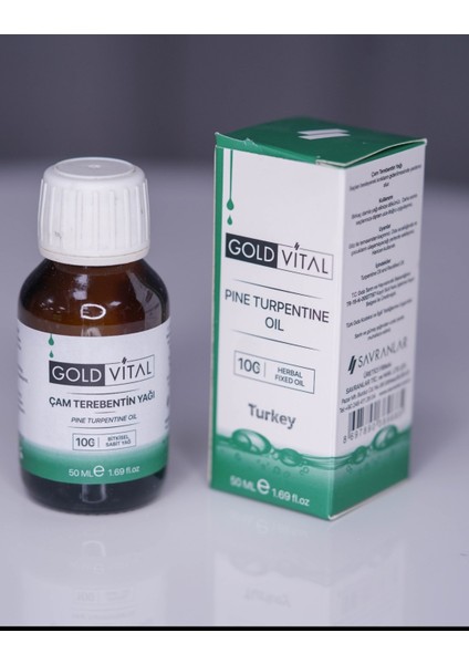grold Vital Çam Terebentin Yağı 50ml