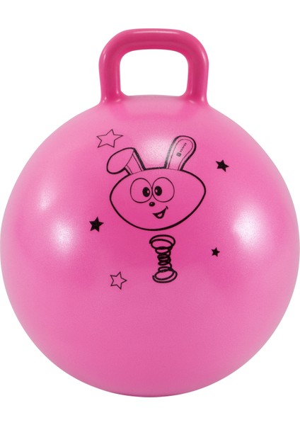 Domyos Çocuk Pembe Ayarlanabilir Zıp Zıp Top 40 - 45 Cm