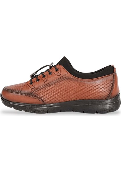 1845-415021 Deri Anatomik Tabanlı Kadın Mevsimlik Ayakkabı - NKT01845-TABA-36 modelleri
