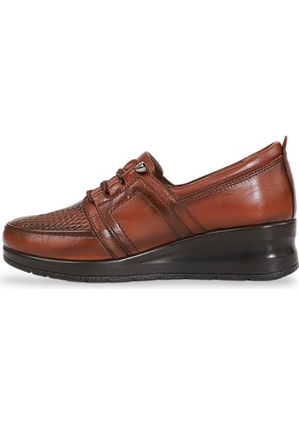 1855-415011 Deri Anatomik Tabanlı Kadın Mevsimlik Ayakkabı fırsatları