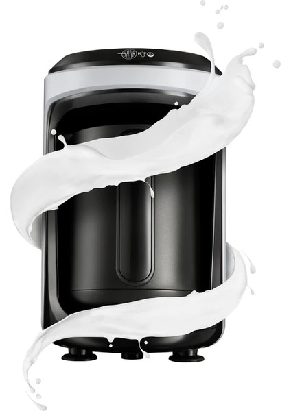Hatır Hüps Közde Türk Kahvesi ve Sütlü Türk Kahvesi Makinesi Pearl White 5 Fincan Kapasiteli Bol Köpüklü indirimleri