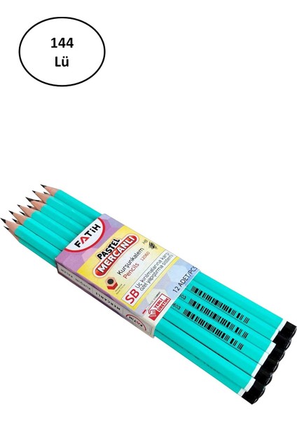 Kurşun Kalem Pastel Mercanlı 144'LÜ fiyatları