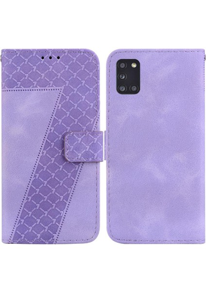 Samsung Galaxy Phone Cüzdan Kabartmalı Desen Flip Folio Için Telefon Kılıfı (Yurt Dışından)