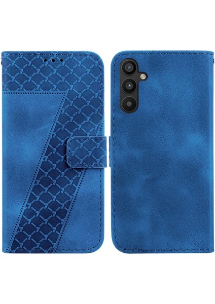 Için Samsung Galaxy A54 5g Kabartmalı Desen Flip Folio Pu Telefon Kılıfı (Yurt Dışından)
