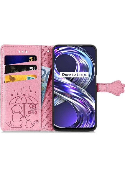 Realme 8i Kısa Kayış Karikatür Hayvanlar Için Darbeye Telefon Kılıfı (Yurt Dışından) fırsatları