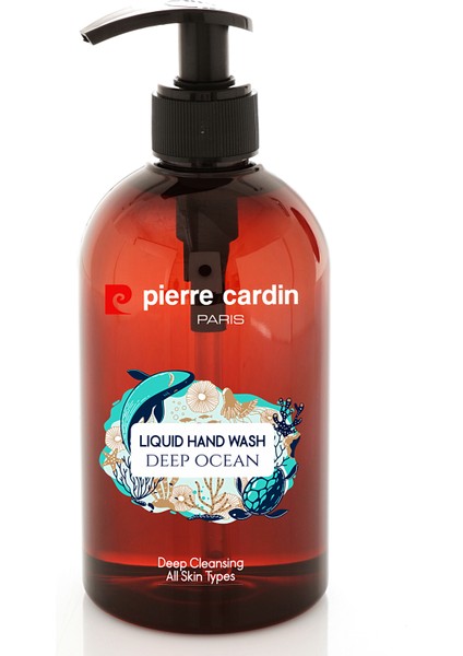Liquid Hand Wash 480 ml – Deep Ocean - Sıvı Sabun - Derin Okyanus