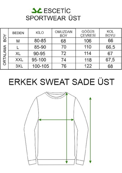 Siyah Erkek Slimfit Cepli 2 Iplik 4 Mevsim Kapüşonlu Spor Sweat 0949
