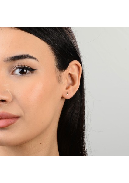 14 Ayar Altın Hilal Küpe 0,54 gr fiyatları