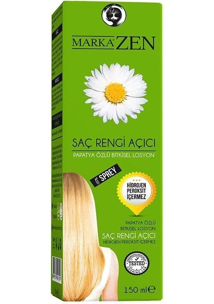 Bitkisel İçerikli Doğal Saç Açıcı Losyon 150 ml.