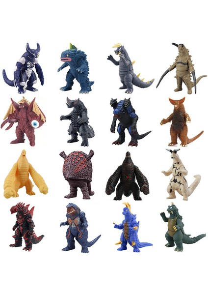 Yumuşak Tutkal Ultraman Canavar Oyuncak Kral Godzilla Action Figure Koleksiyon Modeli Çocuk Bebek Ortak Hareketi Ayrılabilir (Yurt Dışından)