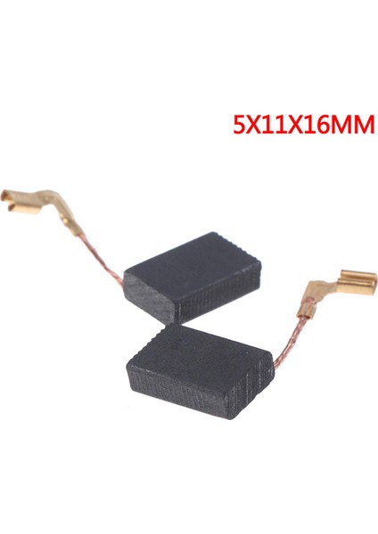 2 Adet Yeni 5X11X16 mm Motor Elektrikli Karbon Fırçalar Makita 9553 Sevıch Için (Yurt Dışından)