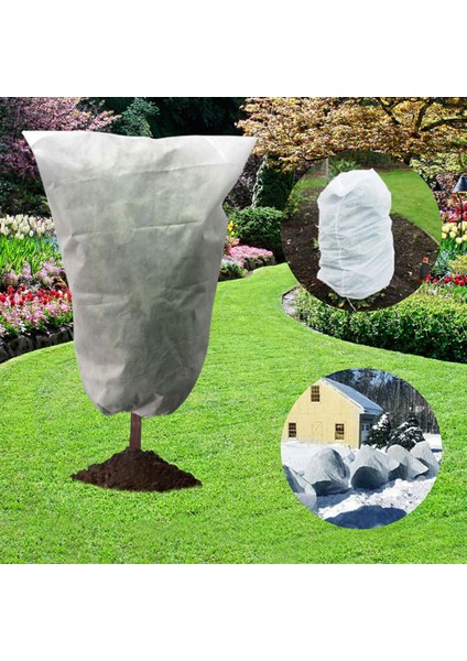 Saksı Kapak Esnek Taşınabilir Ipli Bitki Çiçek Örtüsü (Yurt Dışından)