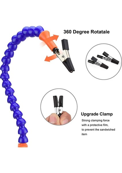 Tezgah Mengenesi Çalışma Tezgahı Mengenesi Kaynak Masası 3 Esnek Kollu Havya Standı Pcb Lehimleme Onarımı (Yurt Dışından) indirimleri