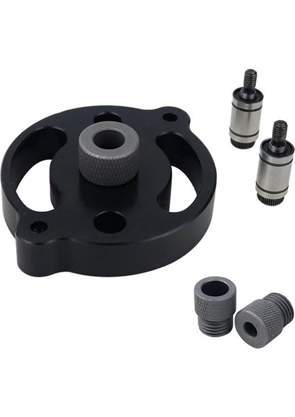 Ağaç Işleme Düz Delik Delme Bulucu Yapboz Tahtası Delik Açıcı Delme Pozisyoner Kiti (Yurt Dışından)