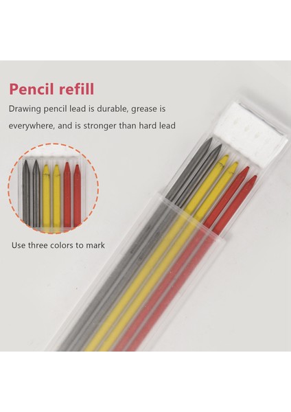 Katı Marangoz Marker Kalem Seti Doldurulabilir Ağaç Işleme Kalemi B (Yurt Dışından) indirimleri