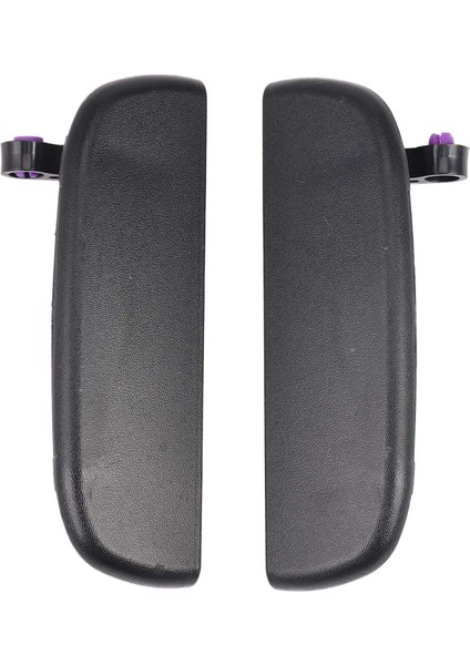 2 Adet Araba Siyah Ön Arka Dış Kapı Kolu Dış Dış Kapı Açık Topuzu Sol Sağ Yeni Alto Için (Yurt Dışından)