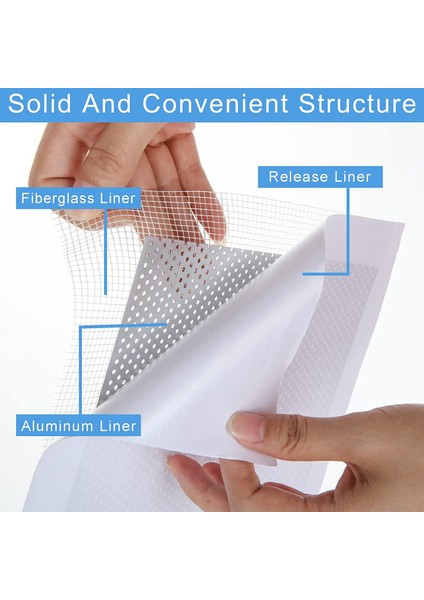 Alçıpan Tamir Takımı 16 Parça Delik Alçıpan Onarımı Için Duvar Yamaları (2/4/6/8 Inç) (Yurt Dışından) indirimleri