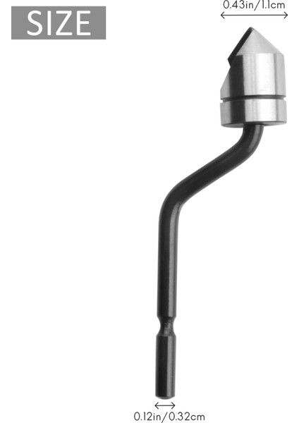BC1041 10.4mm Çap Kranklı Havşa Çapak Alma Aleti Metal Plastik Için (Yurt Dışından)
