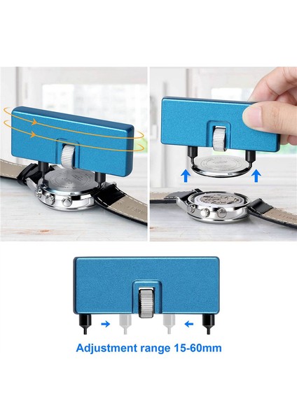 2x Saat Pil Değiştirme Aracı, Açılan Saat Kapağını Çevirmek Için Kullanılan Saat Kutusu Açıcı, Saat Açacağı, Saat Kayışını Değiştirme (Yurt Dışından) fiyatları