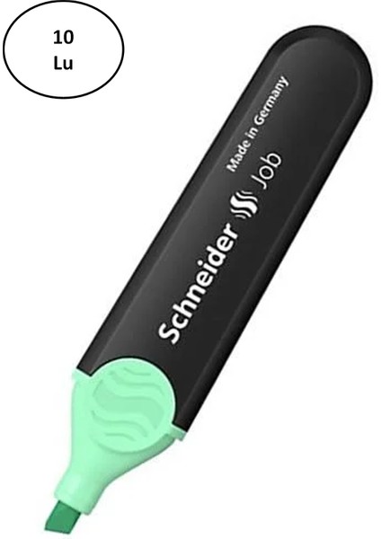 Schneider SCF090 Job Pastel 1-4,5 mm N.yeşili Fosforlu 10'lu