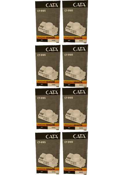 CT-9185 1200W 360 Derece Radar Sensör (8 Adet)