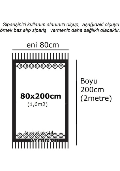 Çift Taraflı Kilim Yolluk - Siyah Beyaz Piramit Desen 80X200 fırsatları