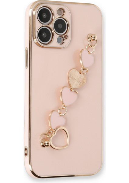 Iphone 13 Pro Kılıf Esila Silikon - Pudra 300099