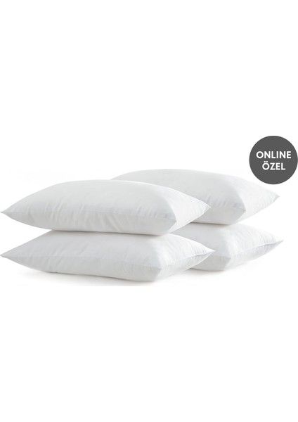 Bedding Yatas Bedding Handy 4'lü Roll Pack Yastık Seti 50 x 70 cm