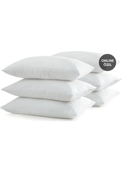 Bedding Yatas Bedding Handy 6'lı Roll Pack Yastık Seti 50 x 70 cm