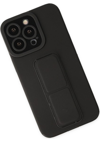 Iphone 13 Pro Max Kılıf Mega Standlı Silikon - Siyah 300099 fiyatları