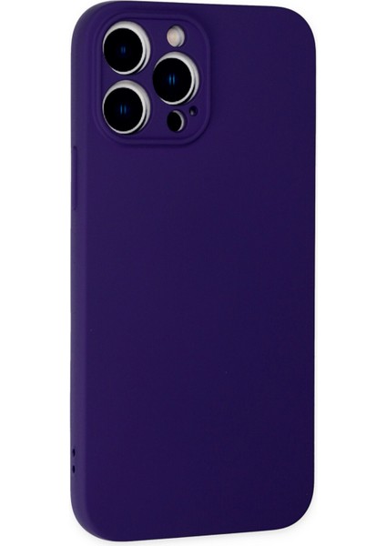 Iphone 13 Pro Max Kılıf Nano Içi Kadife Silikon - Mor 300099 modelleri