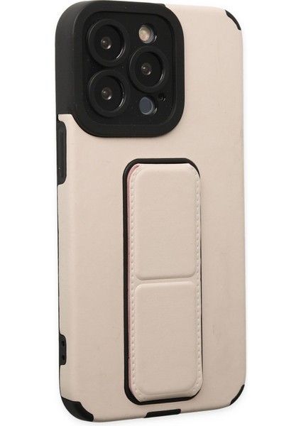 Iphone 13 Pro Kılıf Mega Standlı Silikon - Gold 300099 indirimleri