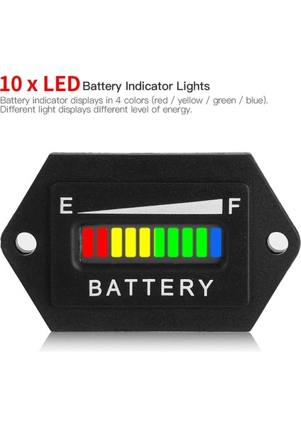 Ezgo Club Car Yamaha Golf Arabası Için FS-48V Volt Göstergesi Ölçer Göstergesi (Yurt Dışından) fırsatları