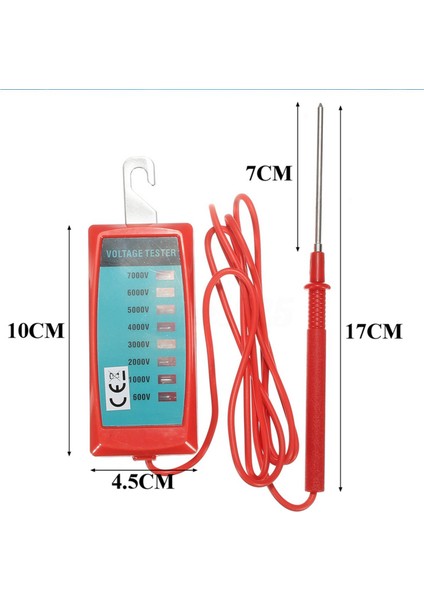 Çiftlik Bahçesi Güneş Çit Arızası Için 2x Çit Gerilim Test Cihazı (Yurt Dışından)