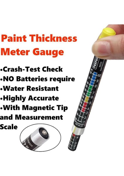 Boya Kalınlığı Test Cihazı-1 * Araba Boya Kalınlığı Test Cihazı-Gösterildiği Gibi (Yurt Dışından) modelleri