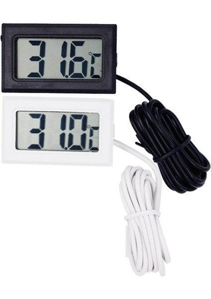 LCD Elektronik Termometre Akvaryum Buzdolabı Su Sıcaklığı Ölçer (Yurt Dışından) fırsatları