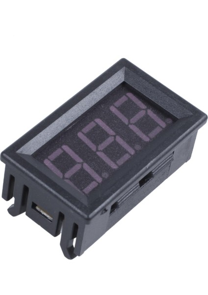 Araba Volt Ölçer-1 x Dijital Voltmetre-Kırmızı (Yurt Dışından)