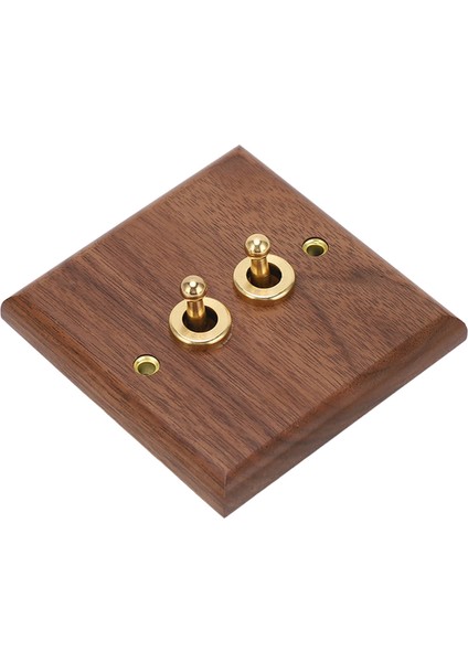 Çift Geçiş Anahtarı 250V Korozyona Dayanıklı Geçiş Anahtarı Paneli Ev Için 2 Pirinç Vidalı Çevre Dostu Dayanıklı (Yurt Dışından) modelleri