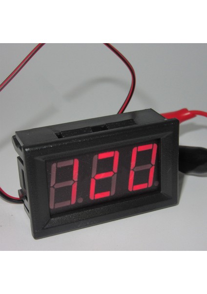 Ac 220V 2 Telli Gerilim Ölçer Kafası Ters Polarite Korumalı LED Dijital Voltmetre (Yurt Dışından) fiyatları