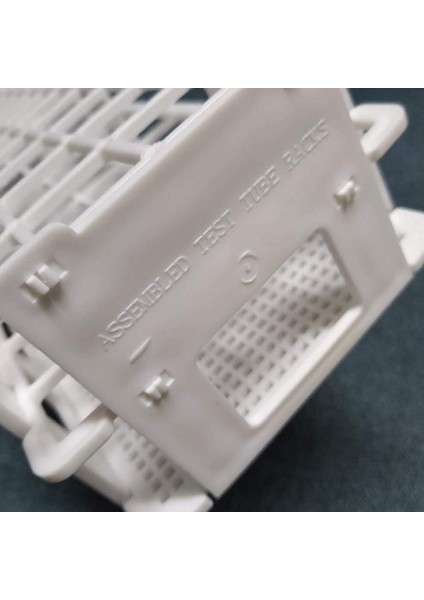 Jınmy- 3 Adet Plastik Test Tüpü Tutucu, 60 Delik, 16 mm Test Tüpleri Için, Beyaz, Çıkarılabilir Laboratuvar Test Tüpü Raf Tutucu (60 Delik) (Yurt Dışından) indirimleri